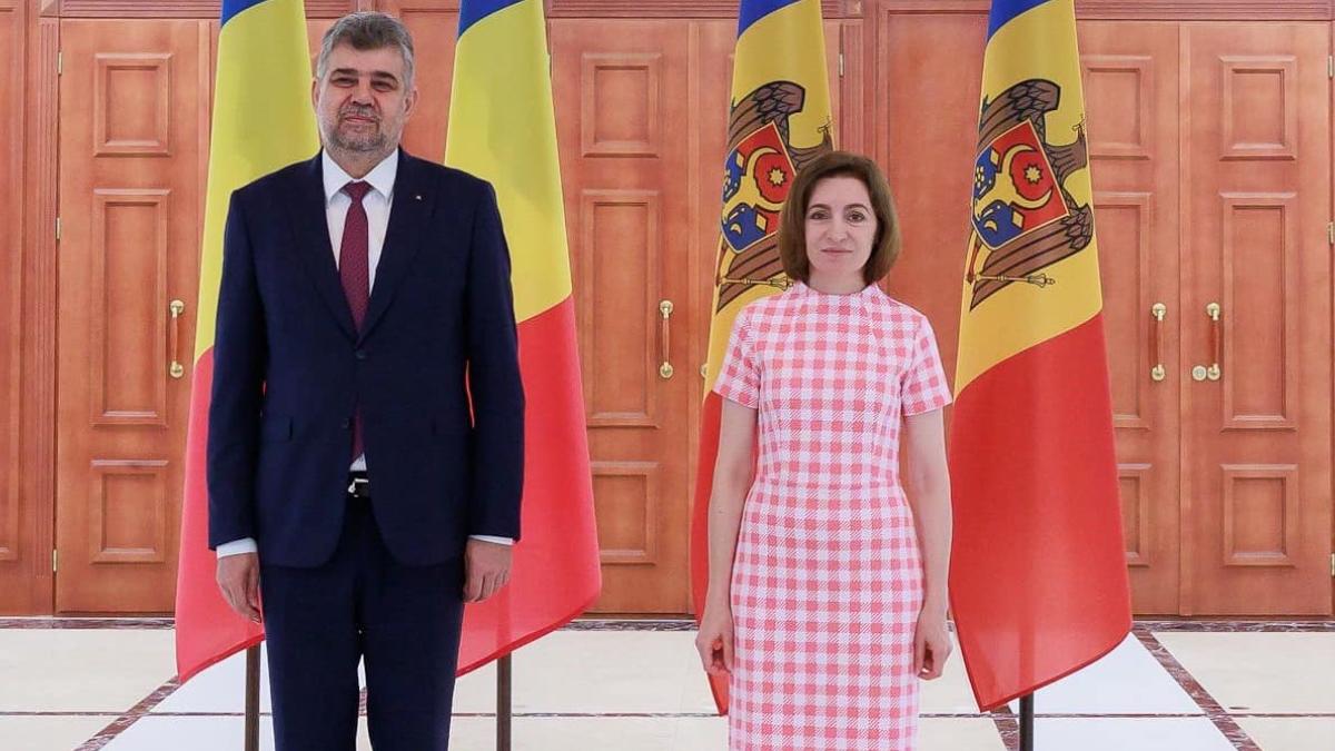 premier marcel ciolacu primit maia sandu chisinau republica moldova