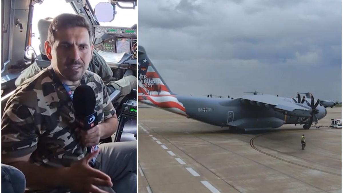 antena 3 cnn corespondenta speciala de la cel mai mare exercitiu aerian din istoria nato