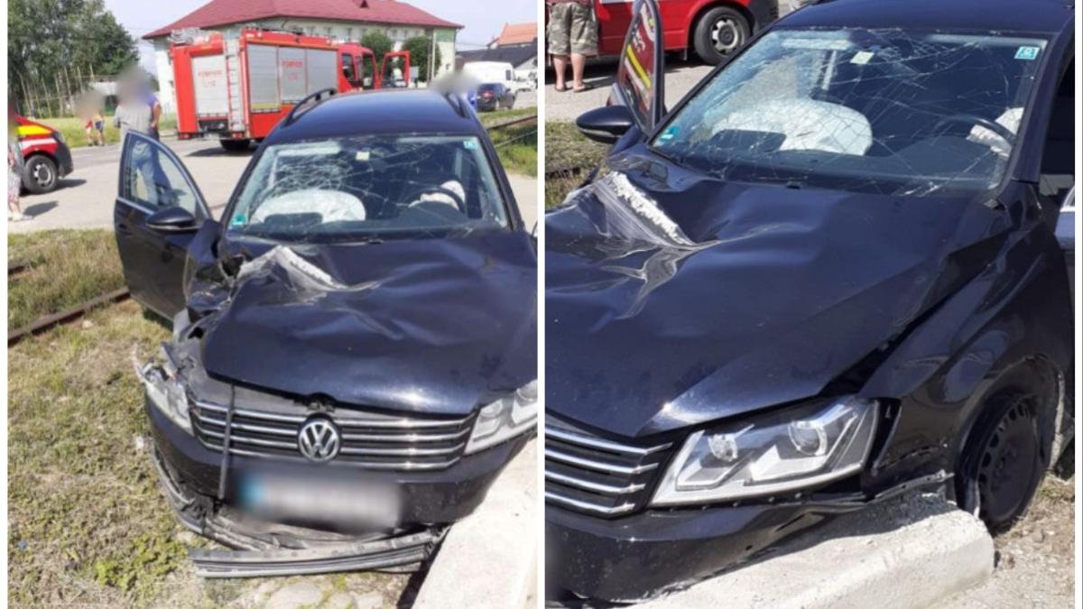 tren masina lovit pasageri putna suceava