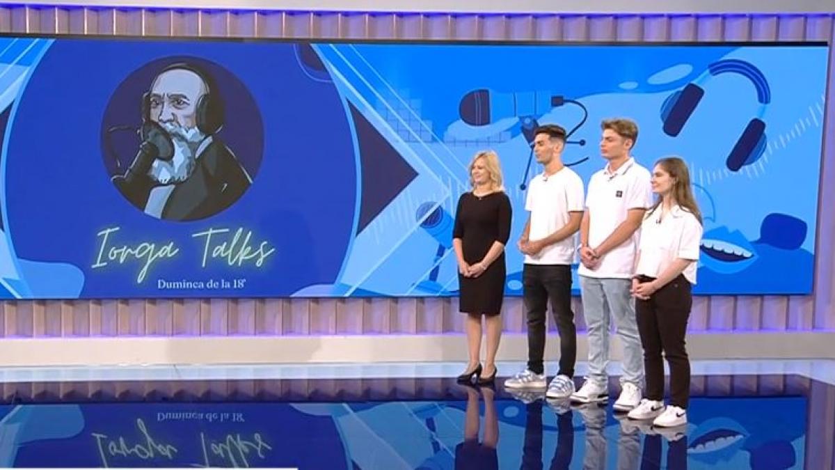 elevii liceului nicoae iorga din bucuresti si au creat propriul canal de podcast