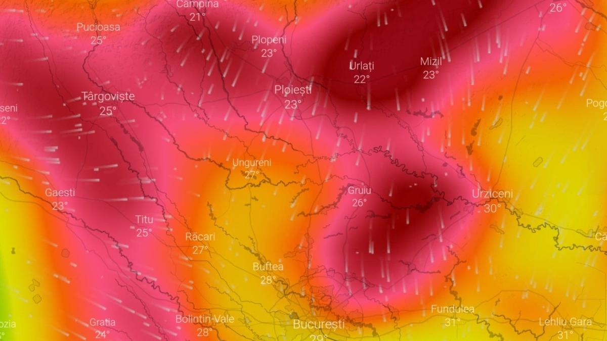 aterizari anulate aeroport otopeni cod portocaliu de ploi furtuni bucuresti