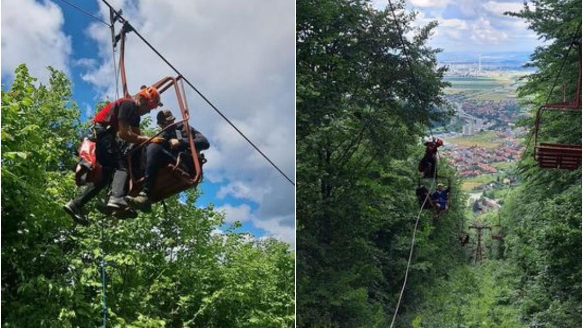 defectiune telescaun salvamont