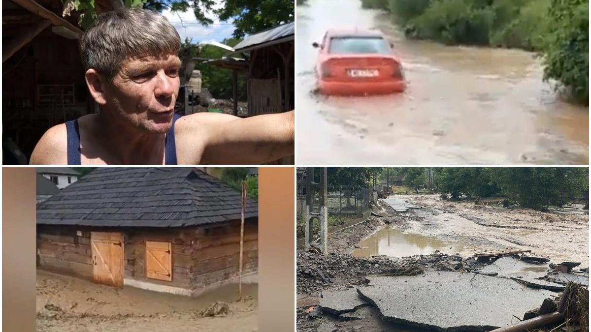 imagini prapad inundatii romania bilant pagube situatie judete romania