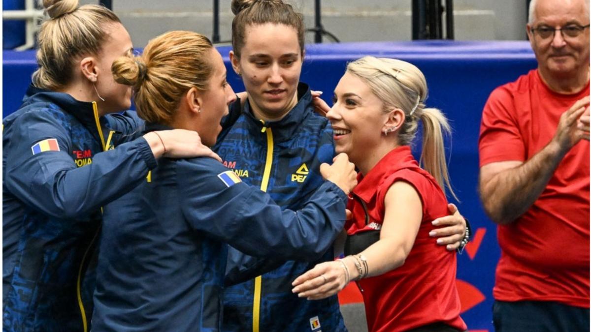 echipa feminina a romaniei este campioana europeana la tenis de masa
