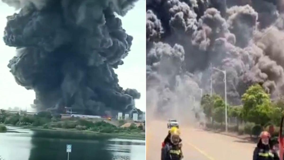 explozie uzina chimica aprins silicon coloane uriase fum localnici evacuati