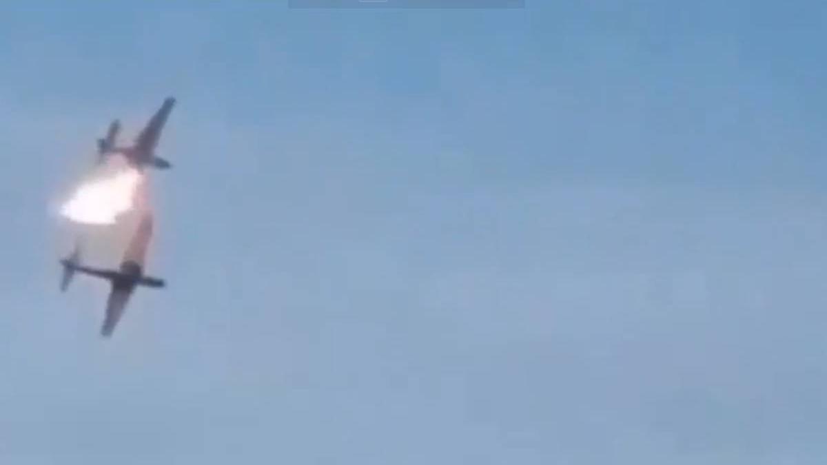 avioane ciocnit aer columbia pilot mort