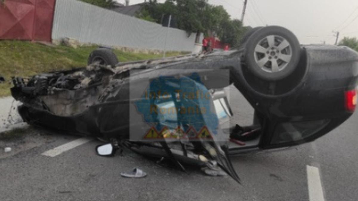 accident rutier draguseni din galati cinci persoane ranite