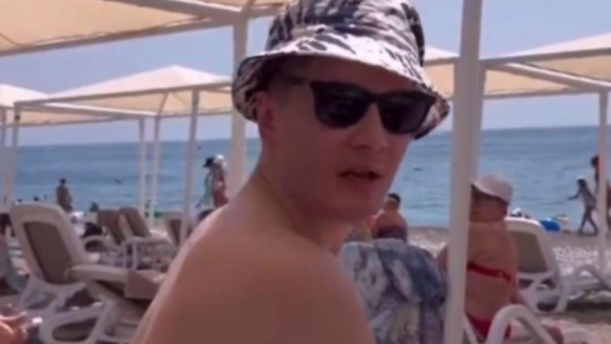 scandal plaja turcia turist rus