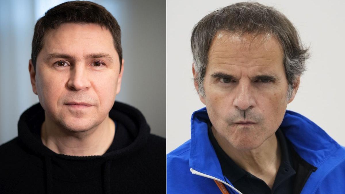 consilier zelenski clown sef aiea rafael grossi atac centrala nucleara zaporojie