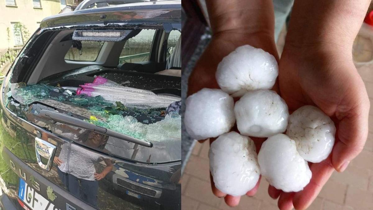 italia fenomene meteo extreme grindina uriasa centru nord italia