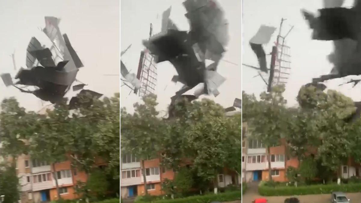 furtuna puternica hunedoara masini distruse copaci smulsi acoperisuri vant puternic