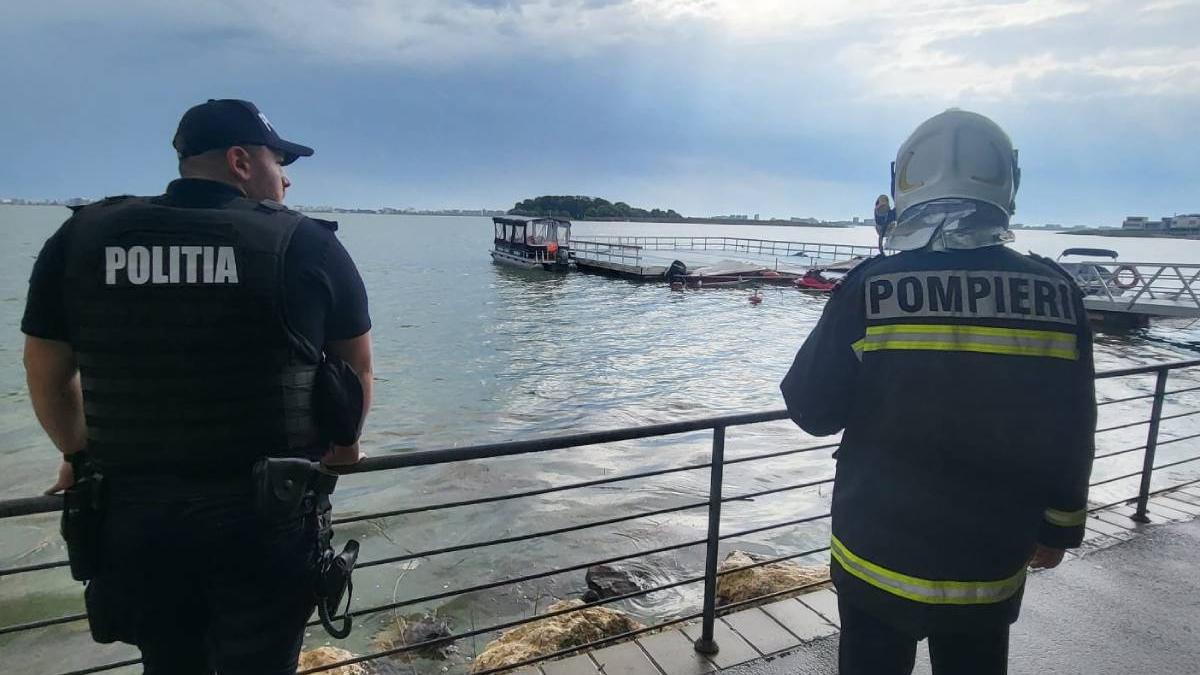 copii antrenament marea neagra canoe surprinsi furtuna salvatori interventie urgenta