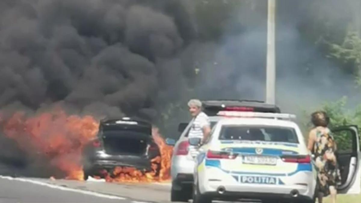 val accidente autostrada soarelui masina