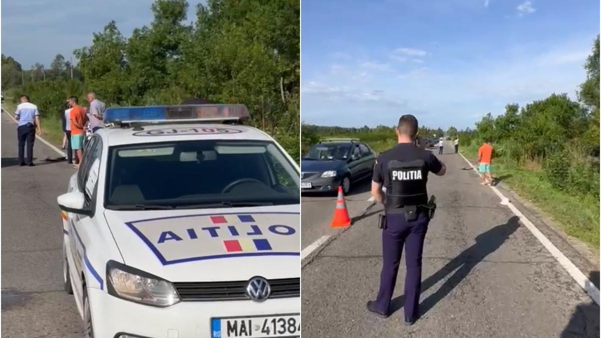 accident femeie lovita masina calnic gorj sfantul ilie