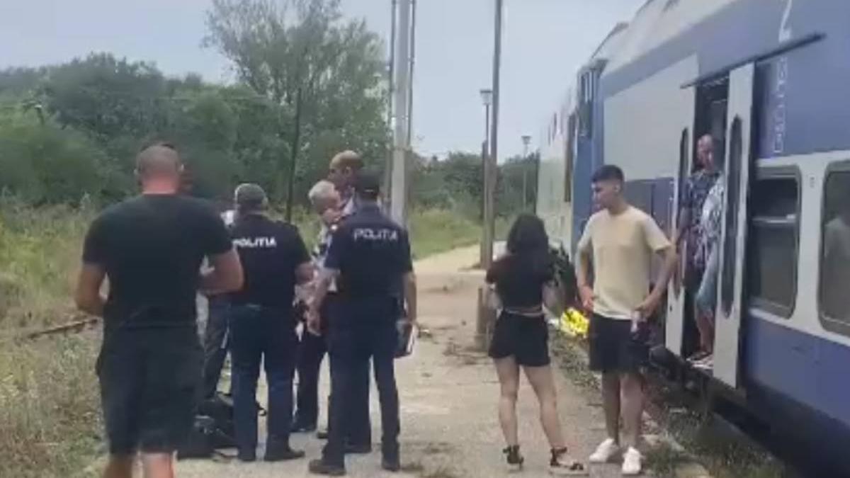accident mortal tren statie eforie nord circulatie blocata