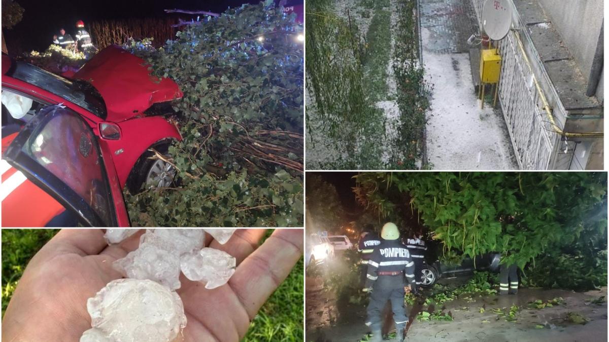 imaginile dezastrului localitatile maturate furtuna cod portocaliu vijelii