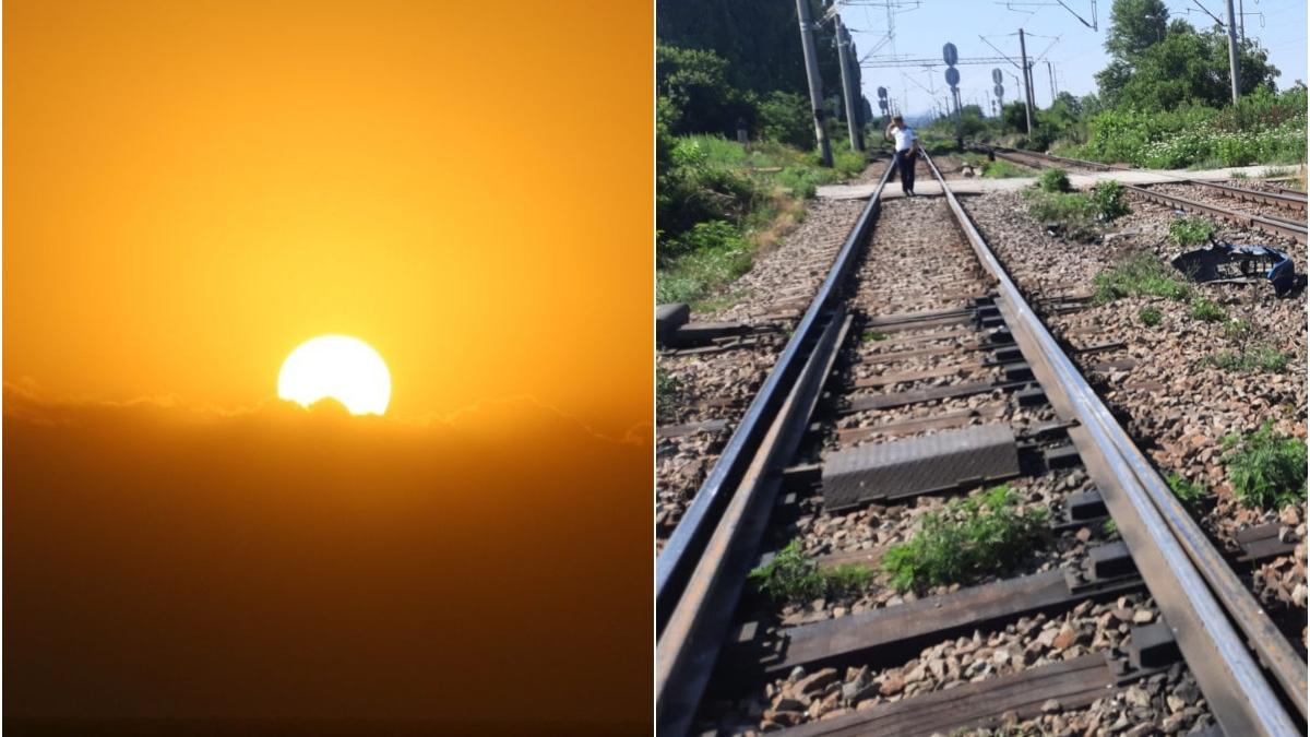canicula temperaturi 50 de grade calea ferata restrictii viteza cfr