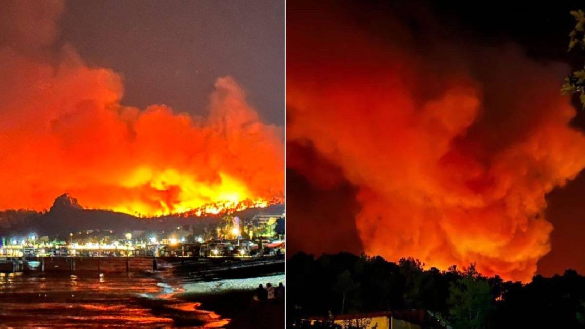 incendiu urias statiune antalya peste 100 hectare padure mistuite flacari