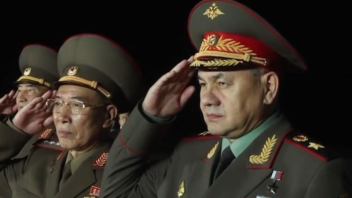 imagini premiera ministru rus serghei soigu coreea de nord