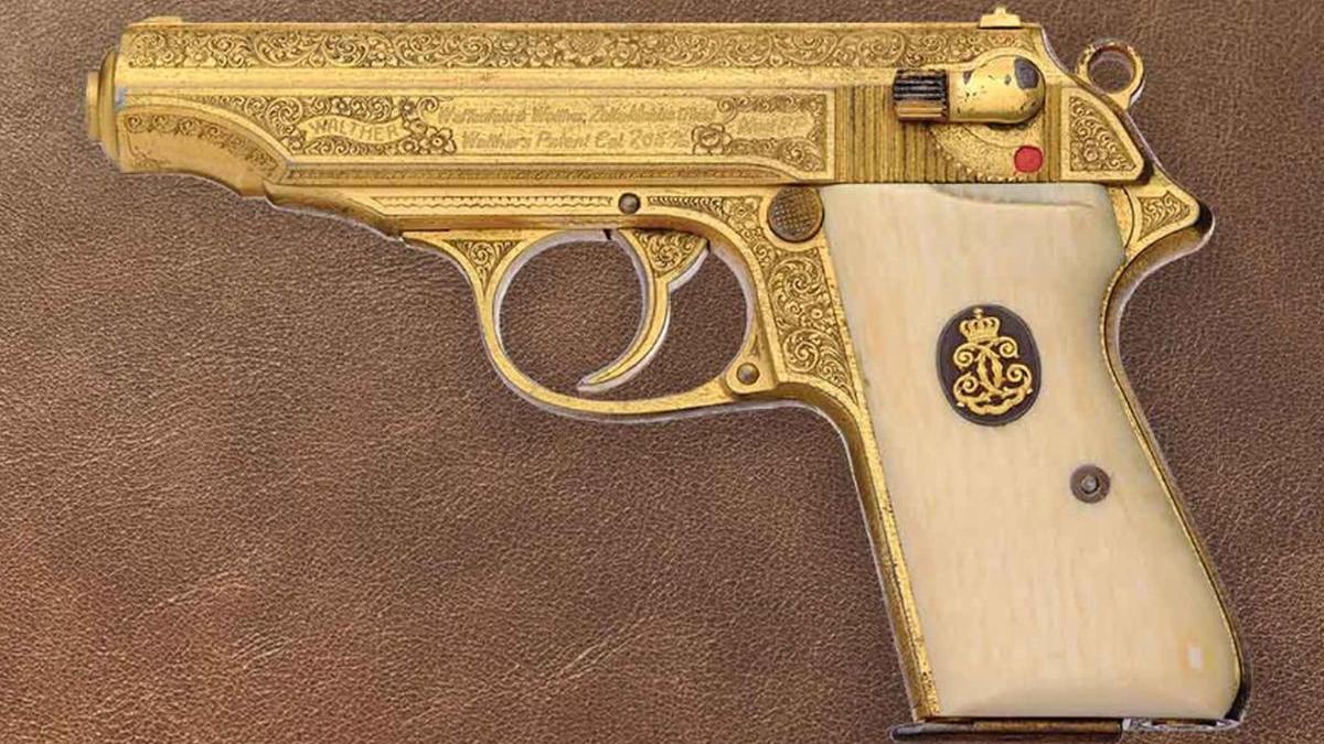 pistol aur carol regele romaniei