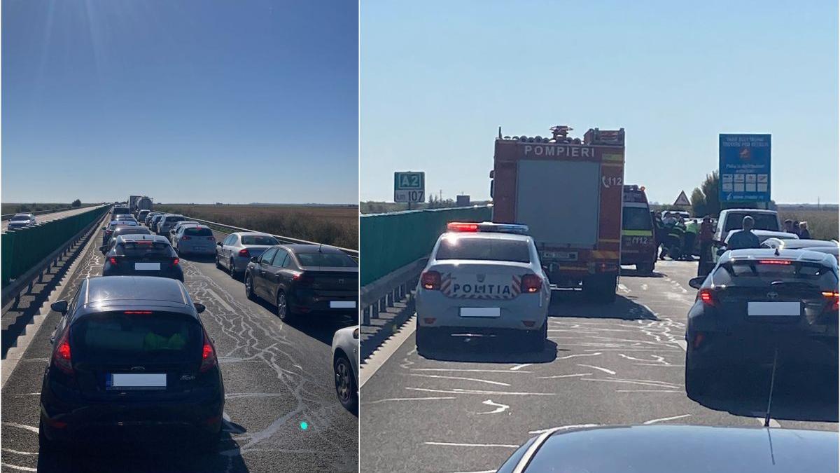 coada masini cinci kilometri drum mare accident constanta