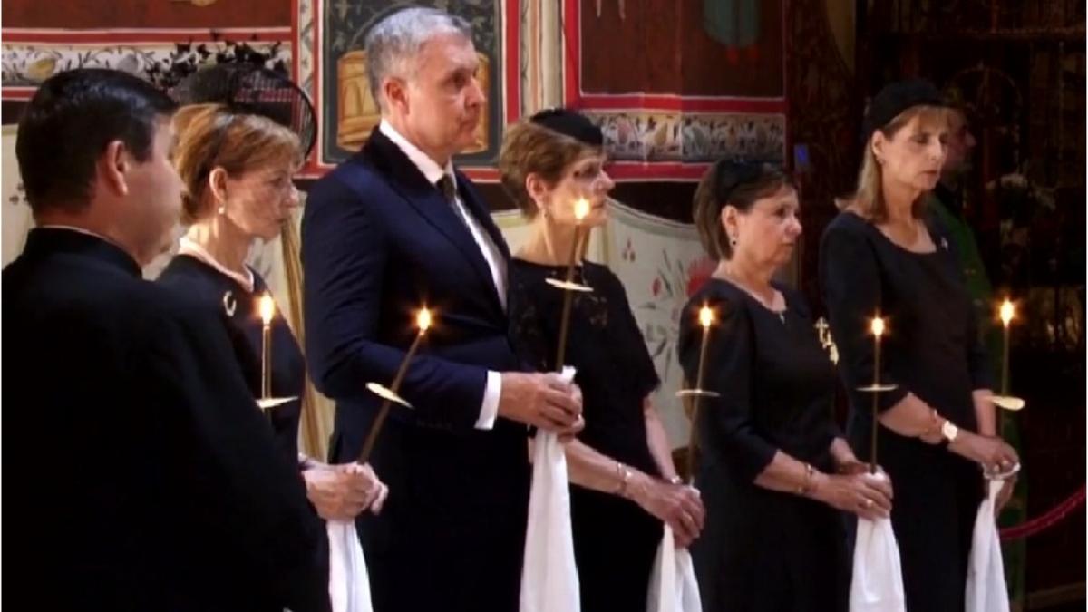 familia regala la slujba de sapte ani in memoria reginei ana