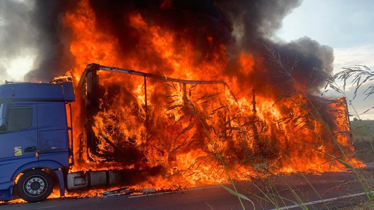 camion flacari sosea mehedinti sofer mort