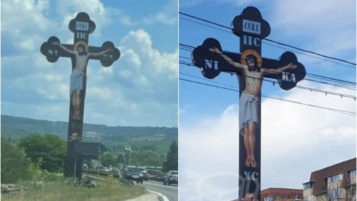 fenomen cruci uriase 10 metri valcea craiova