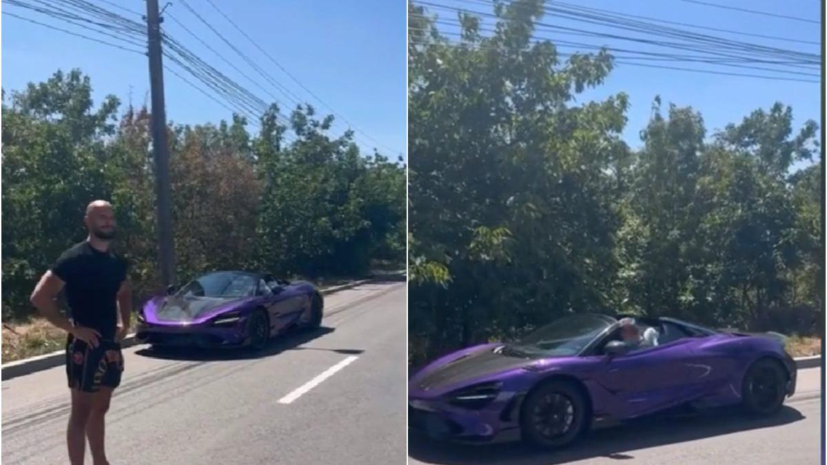 andrew tate cumparat mclaren prima zi scapat arest domiciliu