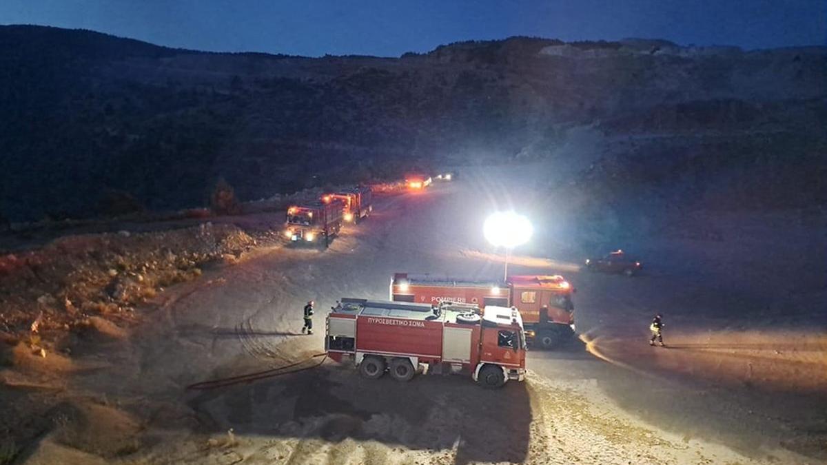 pompieri romani localizat incendiu grecia rodos
