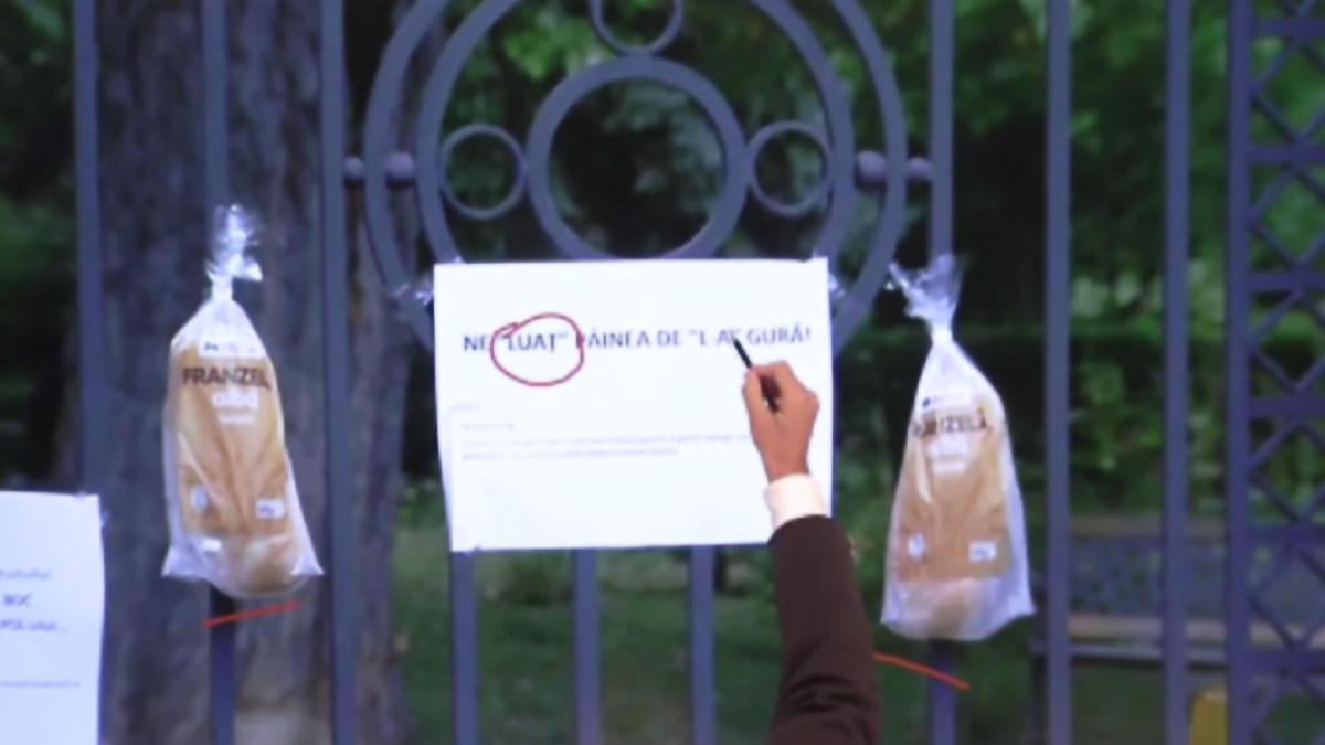 politisti pancarte protest guvern