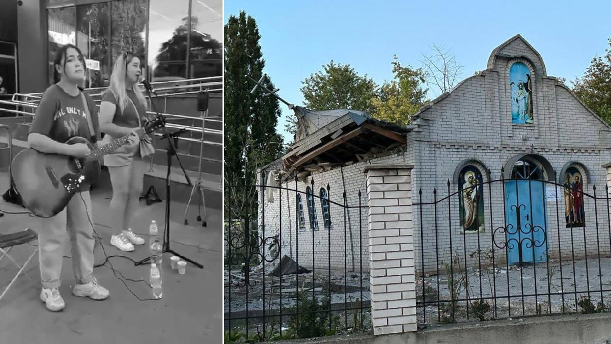 cristina svetlana cantau pe strada racheta ruseasca zaporojie