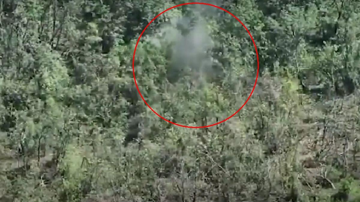 drona lovitura mortiera spulberat ascunzatoare rusi bahmut