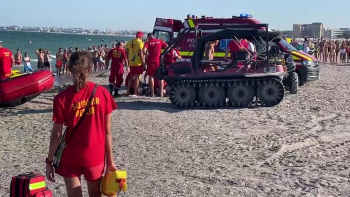 lant uman plaja victoria mamaia salvare cinci oameni pericol inec