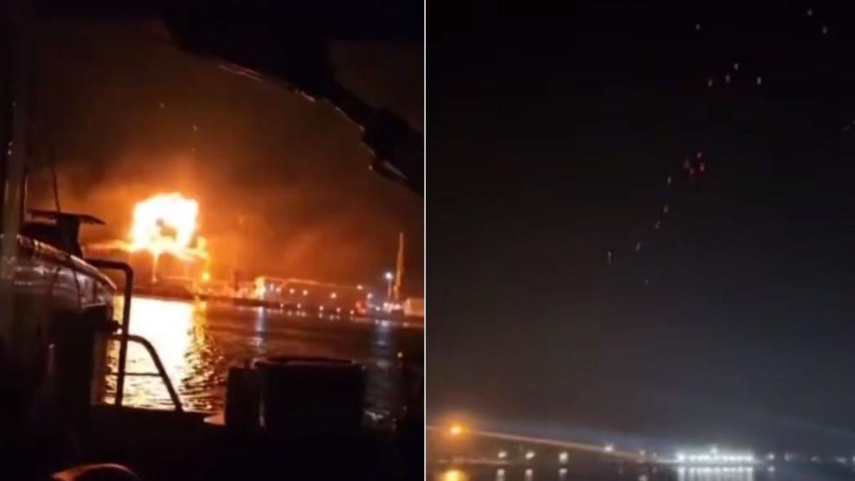 portul reni dunare granita romania bombardat rusia