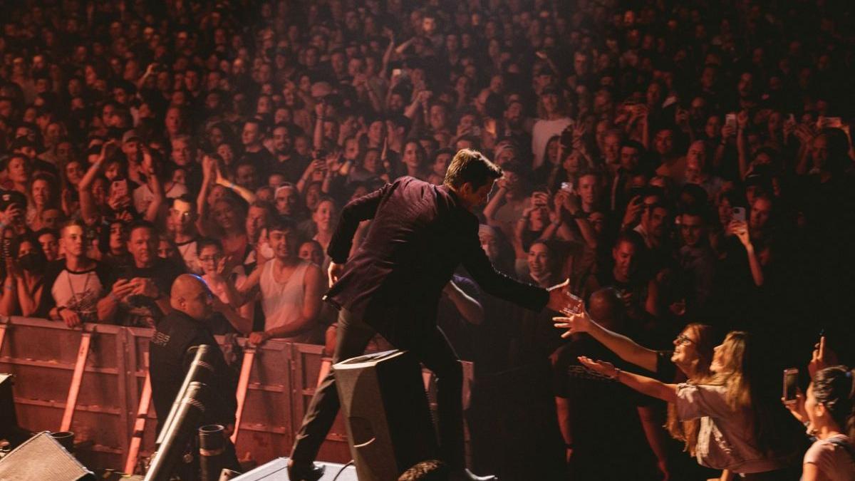 trupa americana the killers huiduita scena deschisa rus tobe urss