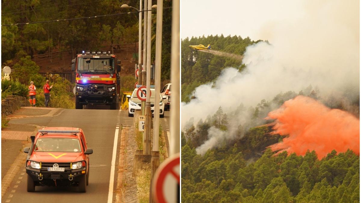 mae atentionare de calatorie pentru spania incendii de vegetatie in tenerife