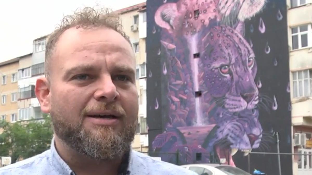 pictura bloc sibiu cea mai spectaculoasa pictura murala din lume