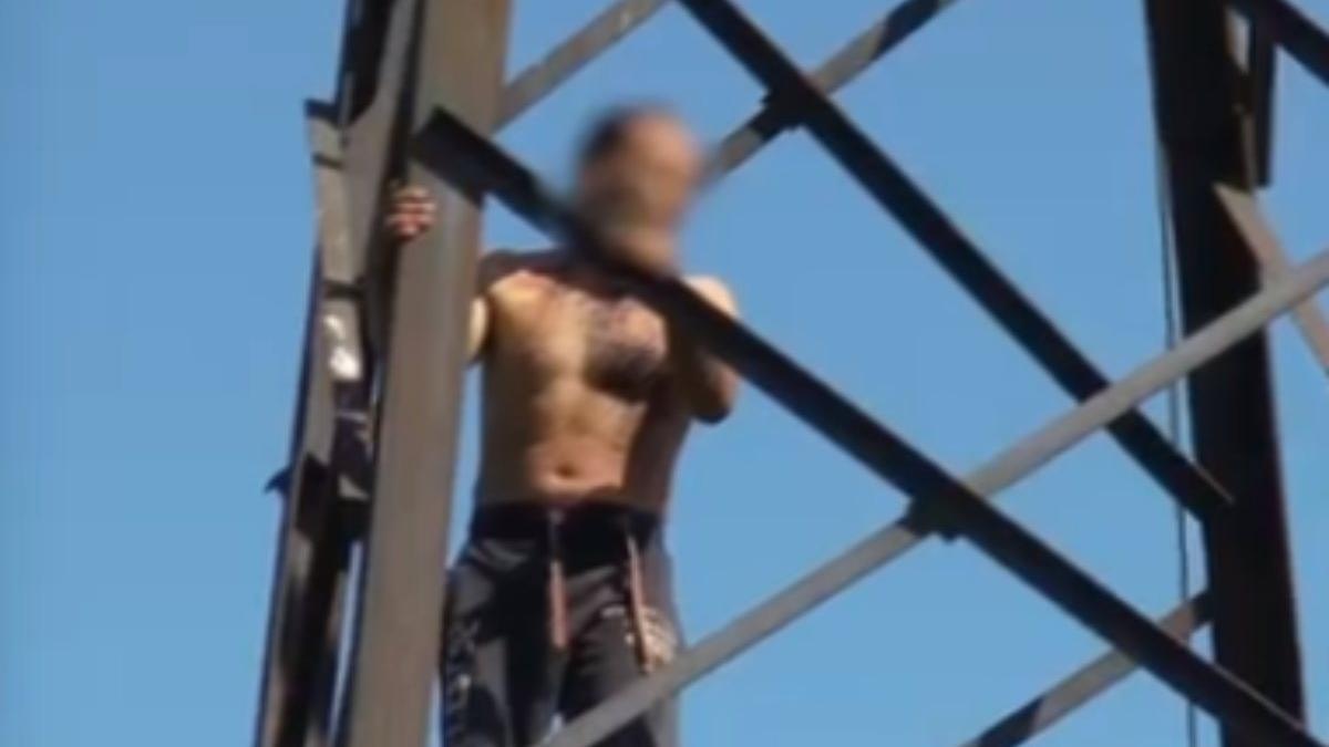 barbat protest stalp cerneti mehedinti