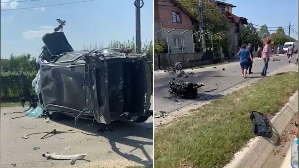 moment motor masina zboara sosea autoturism rostogoleste dezintegreaza maramures