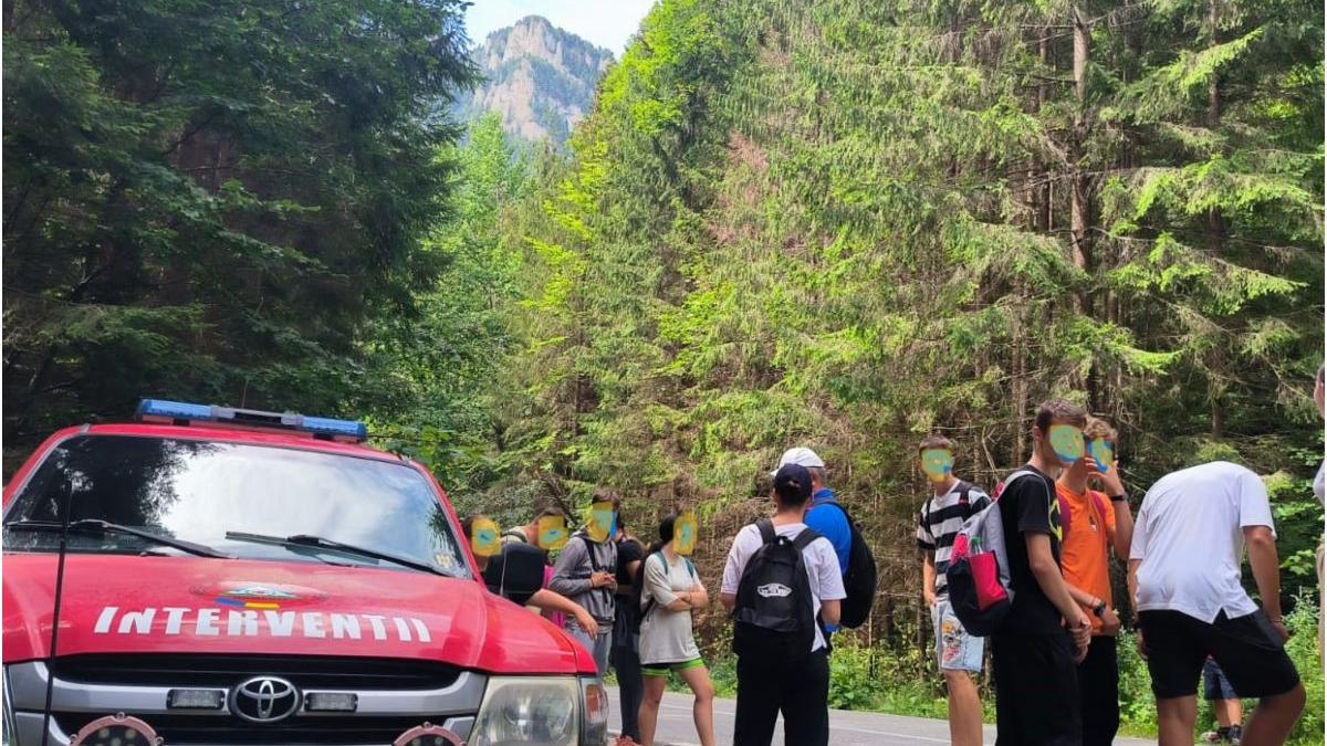 18 copii rataciti munte masivul ceahlau adult a gresit drumul