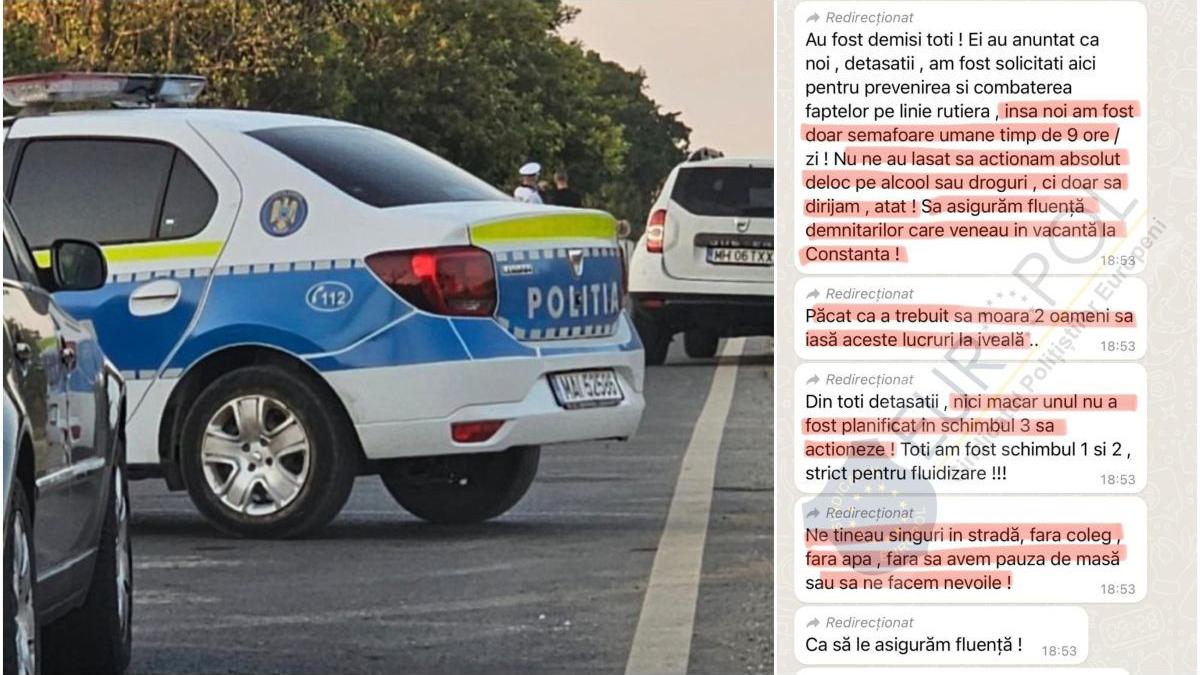 europol mesaje publicate politisti detasati litoral