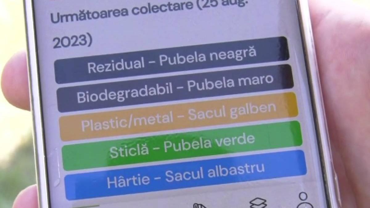 aplicatie reciclare gunoaie bihor
