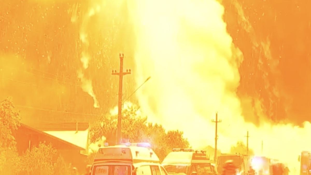 explozie crevedia familie fara casa dormit pe camp