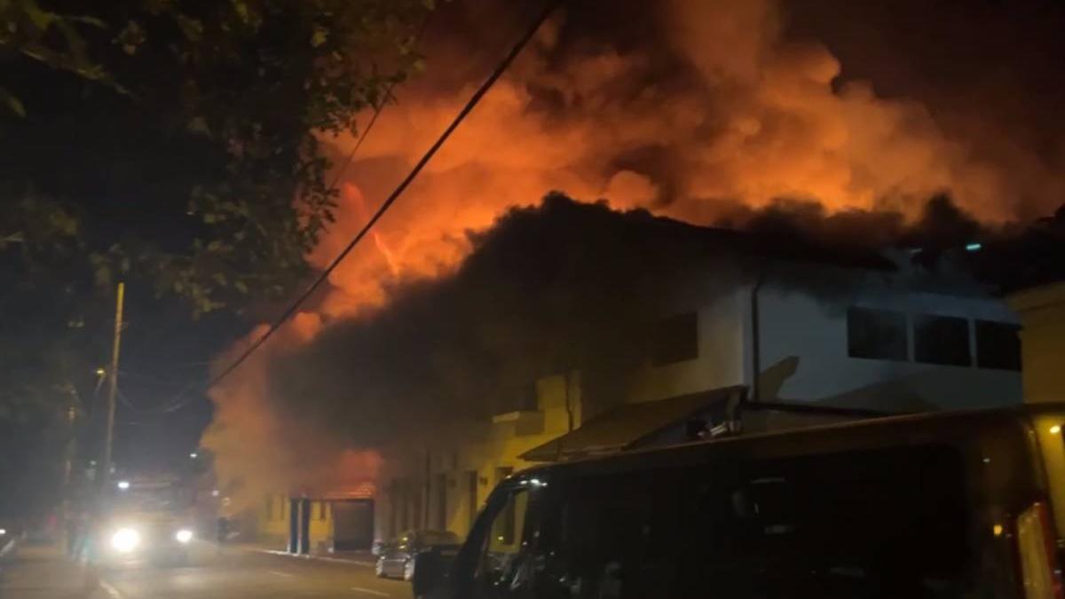 incendiu restaurant calarasi