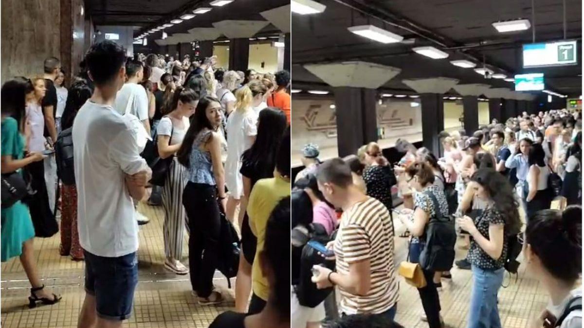 probleme metrou magistrala m2 garnitura defecta