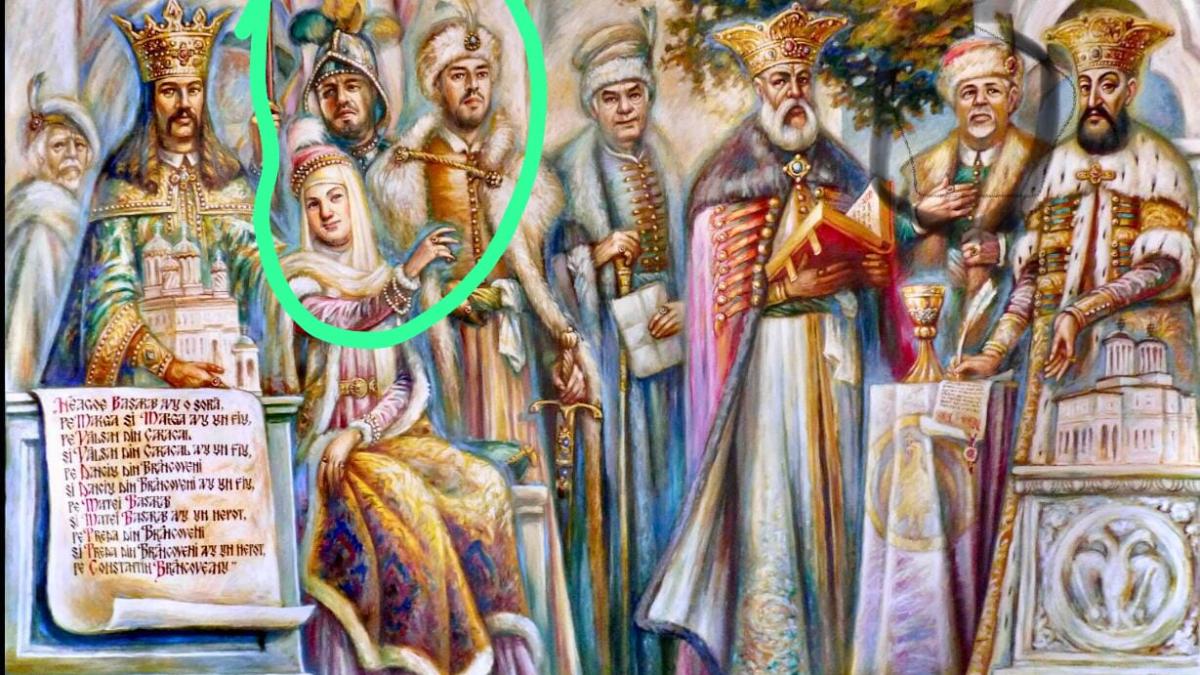 tablou dinastia brancovenilor primar caracal familia doldurea