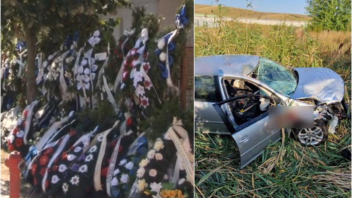 tinerii spulberati de soferul baut alba condusi pe ultimul drum