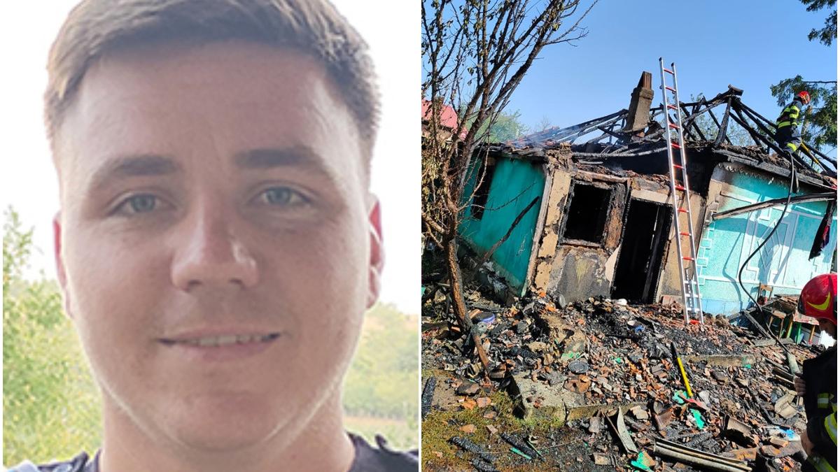 el este jandarmul care a salvat o batrana incendiu casa vaslui