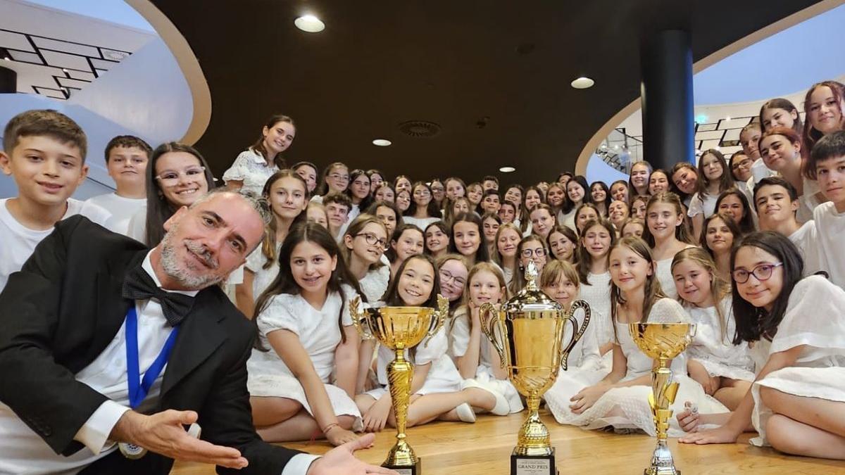 romania castigat premiu cel mai bun cor copii europa